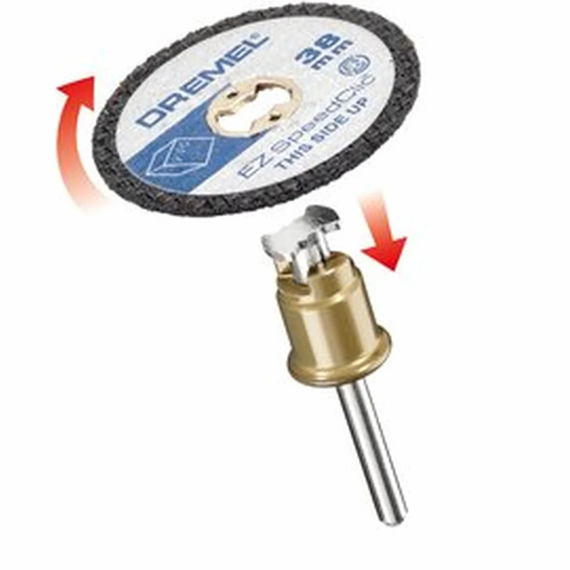 Engino Dremel Ez Speedclic Sc476 Tarcza, Czarny, ‎10 x 1,5 x 5 cm