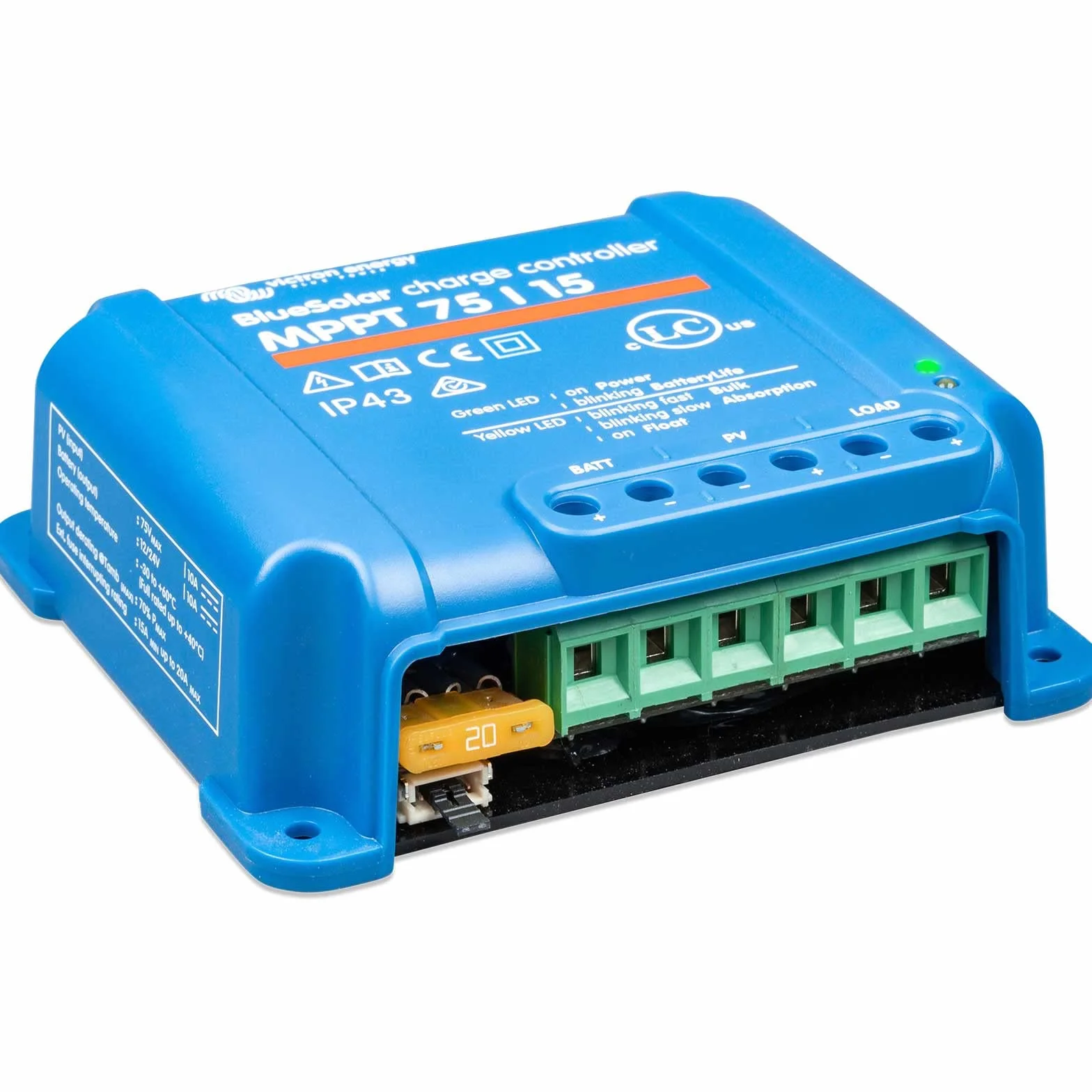Victron Energy BlueSolar MPPT 75V 15A 12/24V Kontroler Ładowania Słonecznego
