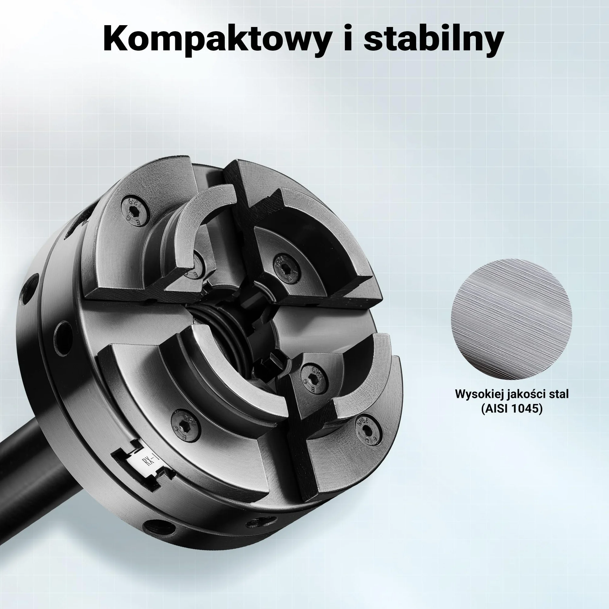 Wiltec Uchwyt tokarski M33 x 3,5 stożek Morse'a 2 część zamienna 550 W