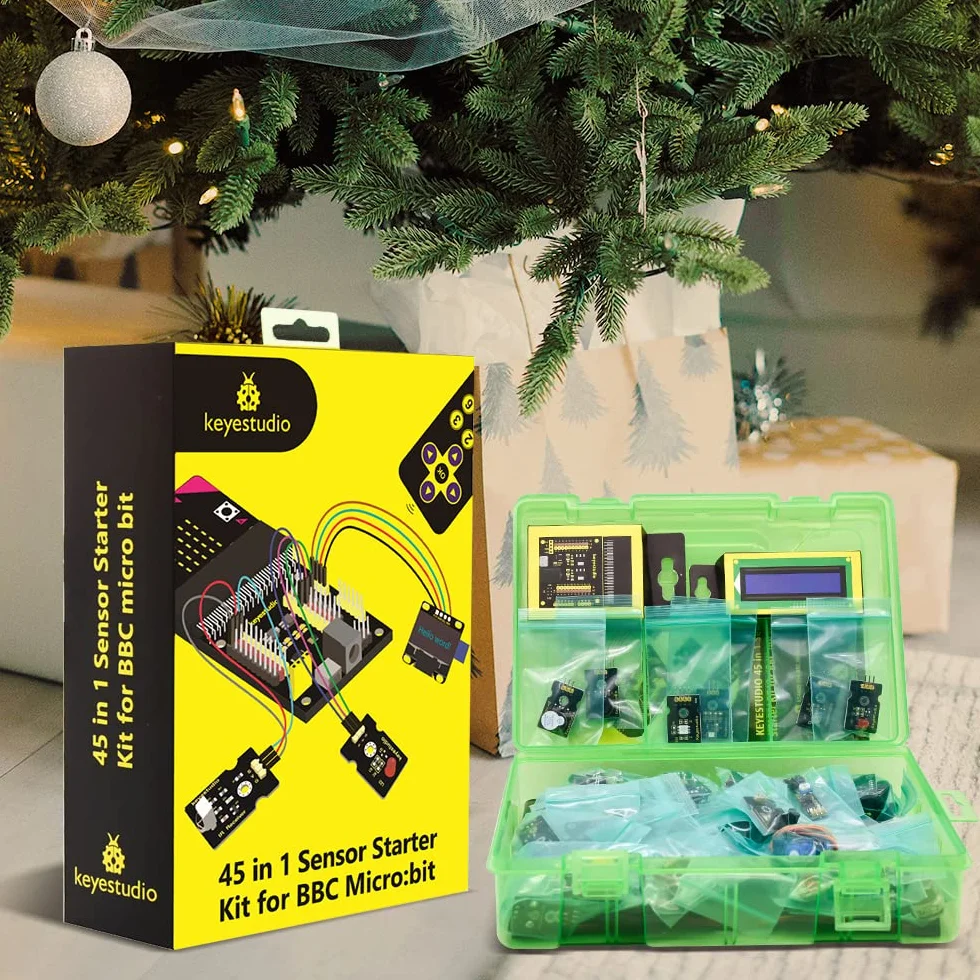 KEYESTUDIO 45 czujników zestaw startowy z mikrofonem do BBC Microbit V2.2