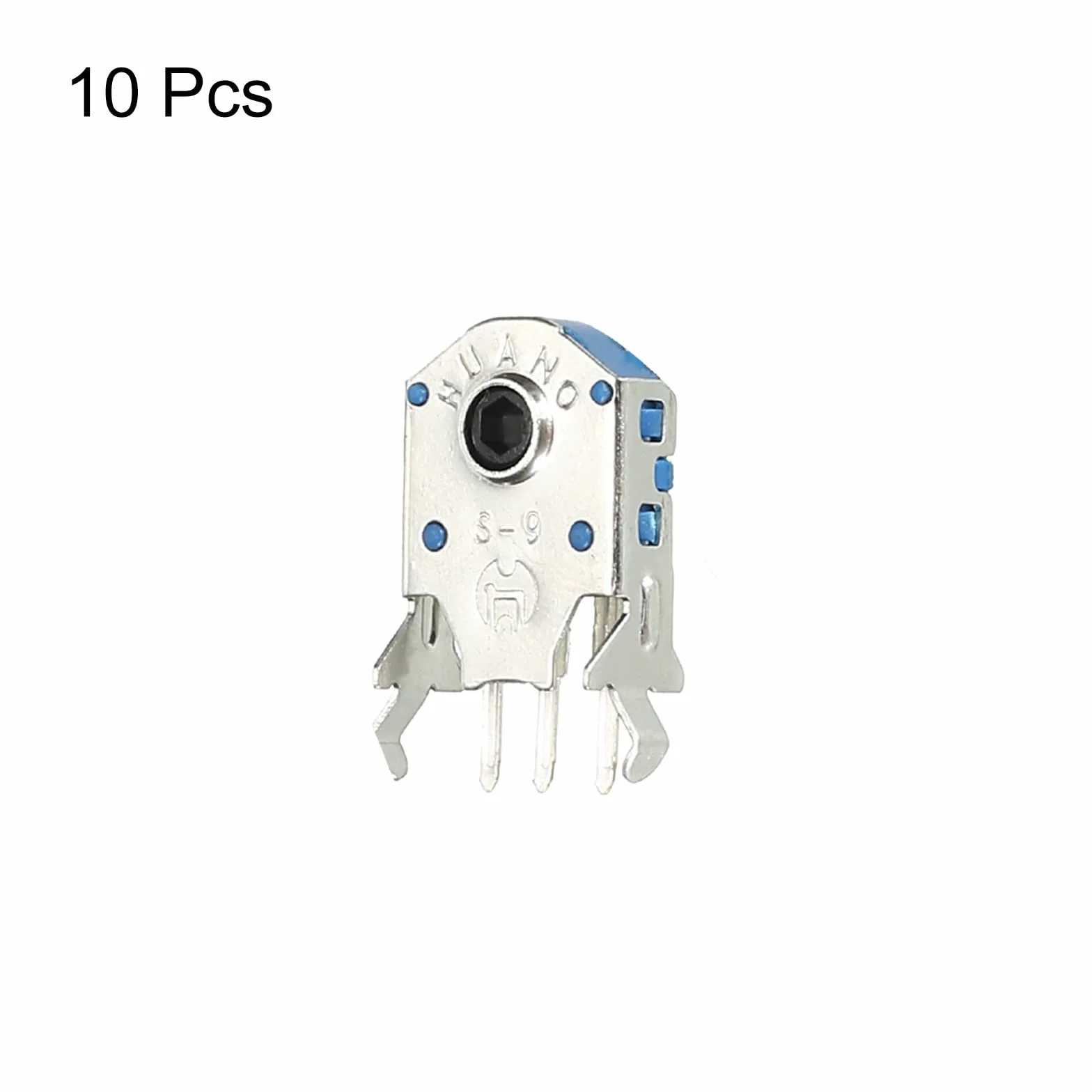 sourcing map Mysz Koder Koła 9 mm 300W Dokładny Enkoder 10 Sztuk