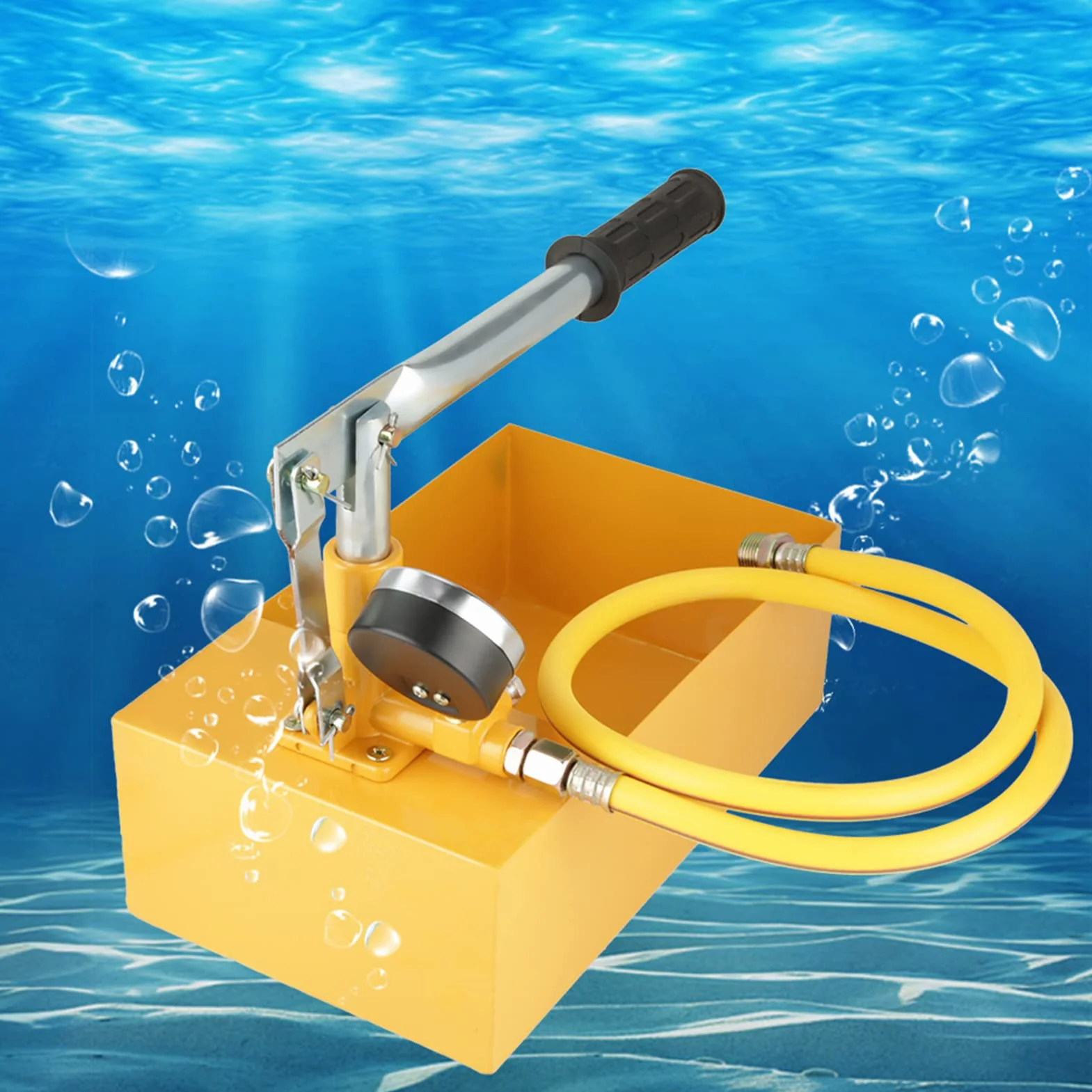 Ręczna Pompa Hydrauliczna 2.5 MPa Tester Ciśnienia Wody 25 kg