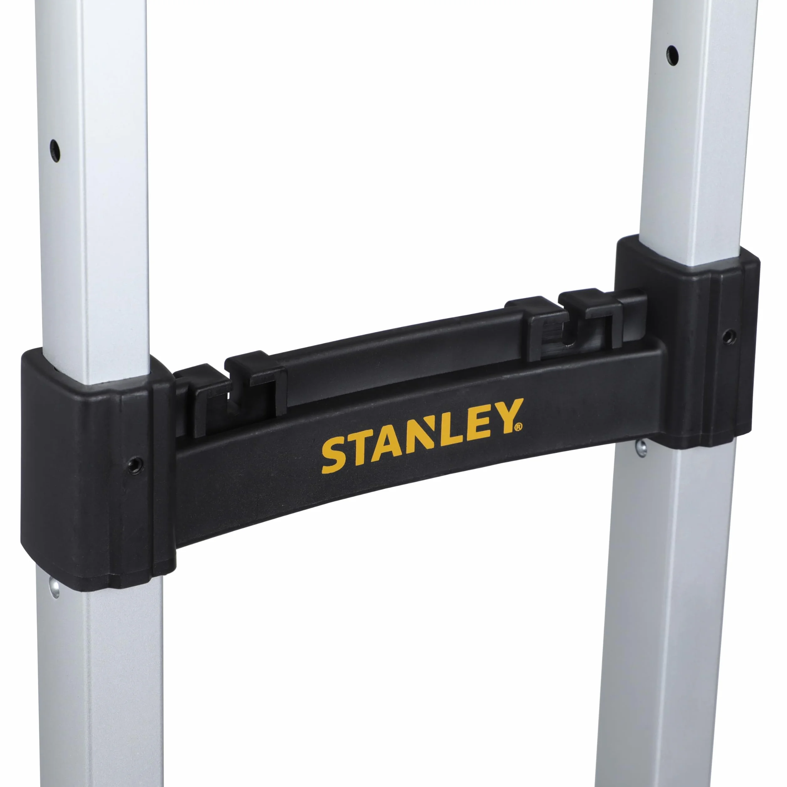 Stanley Składany wózek transportowy i składana skrzynia FT501/FT505 – wózek transportowy 70 kg – składana skrzynia 25 kg – zakupy, obsługa i przeprowadzka – czarny/żółty
