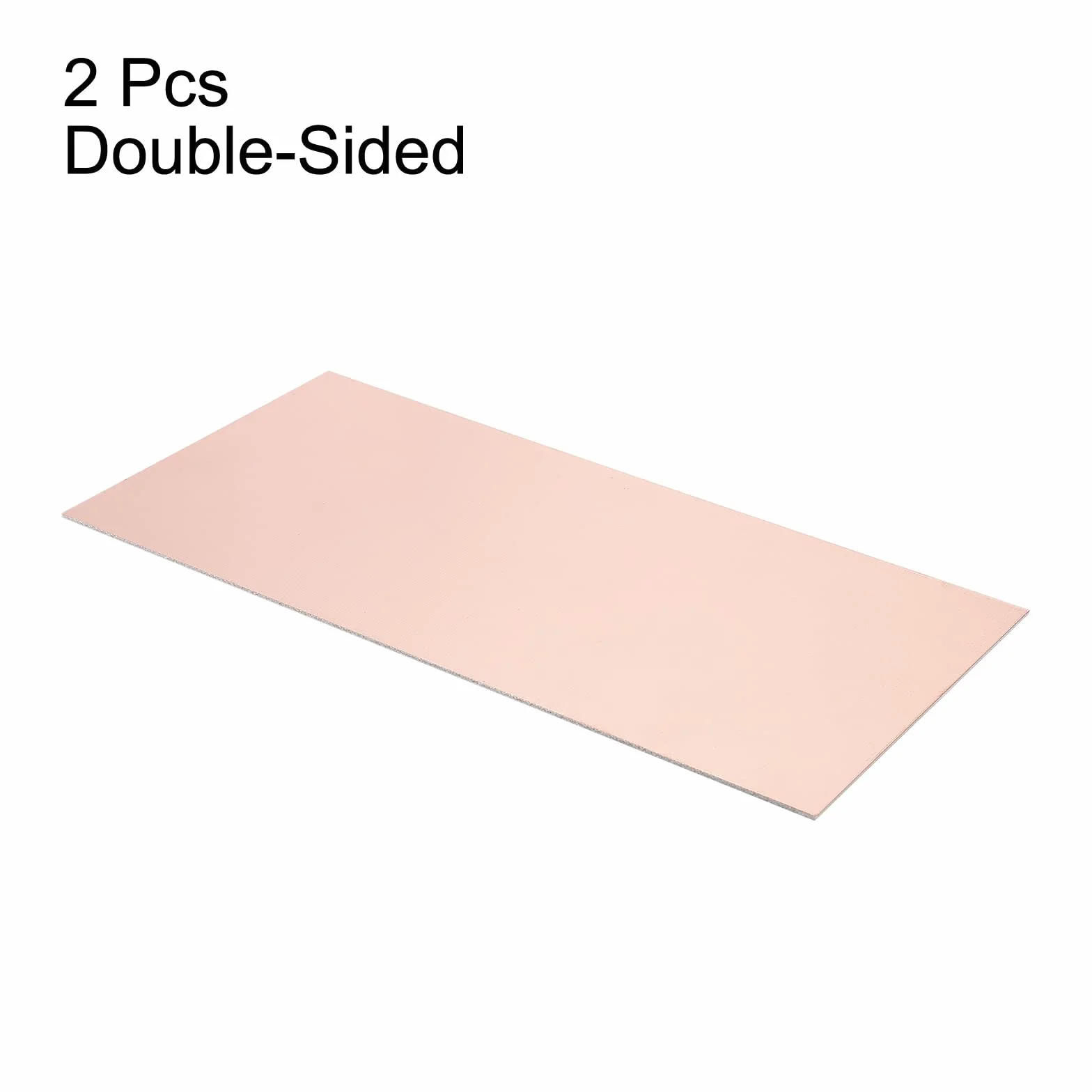 PATIKIL FR4 dwustronna miedziana okładzina, 2 szt. 200 x 100 x 1,2 mm płytka laminowana PCB