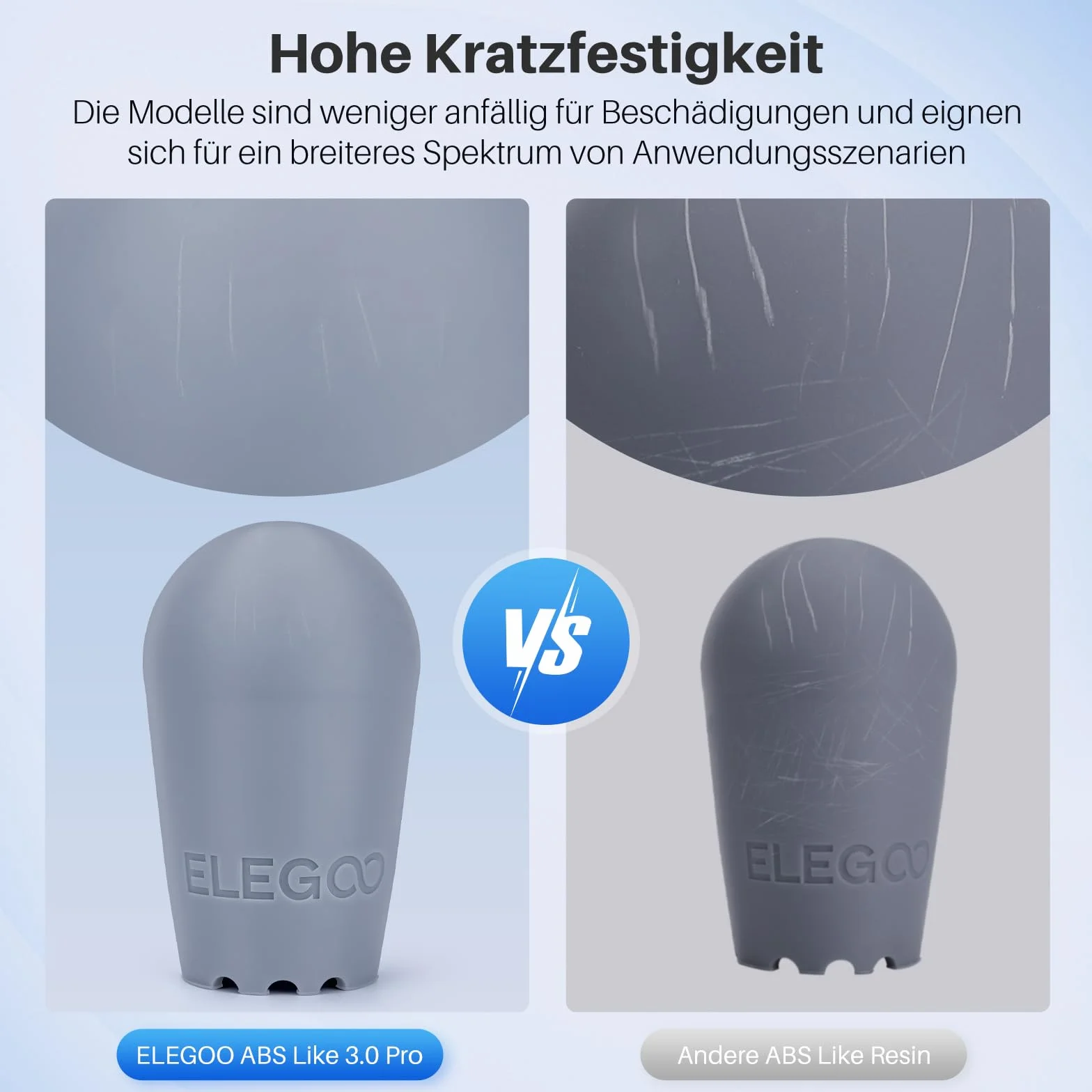ELEGOO 405nm ABS-Like Resin 3.0 Pro Żywica 3D UV Czarna 2000g