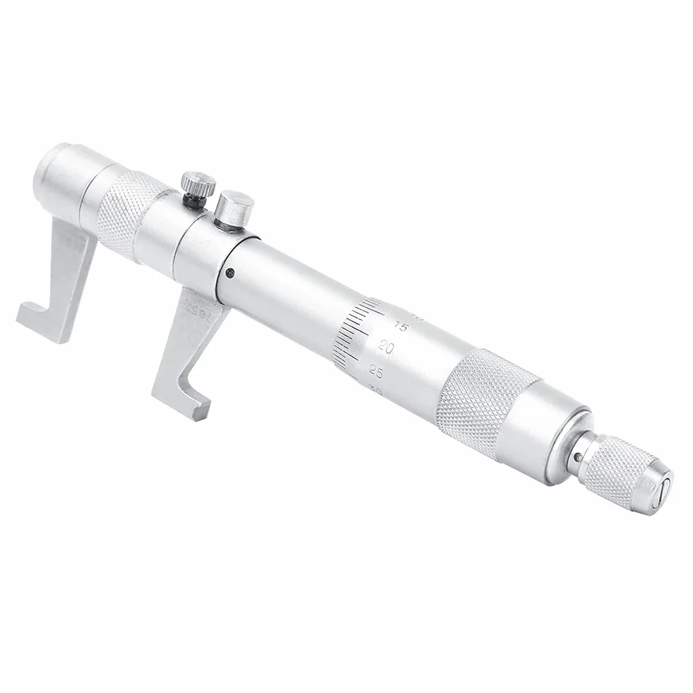 Mikrometr metryczny, 25-50mm/50-75mm Wyraźne znakowanie laserowe Wysoka dokładność mikrometrów wewnętrznych Stal nierdzewna do pomiaru różnych wymiarów wewnętrznych(50-75 MM)