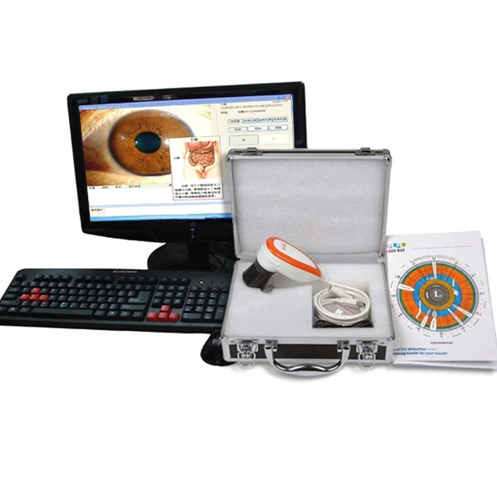Kamera do oczu CCD USB 5,0 MP 30x obiektyw irysa z oprogramowaniem analizy
