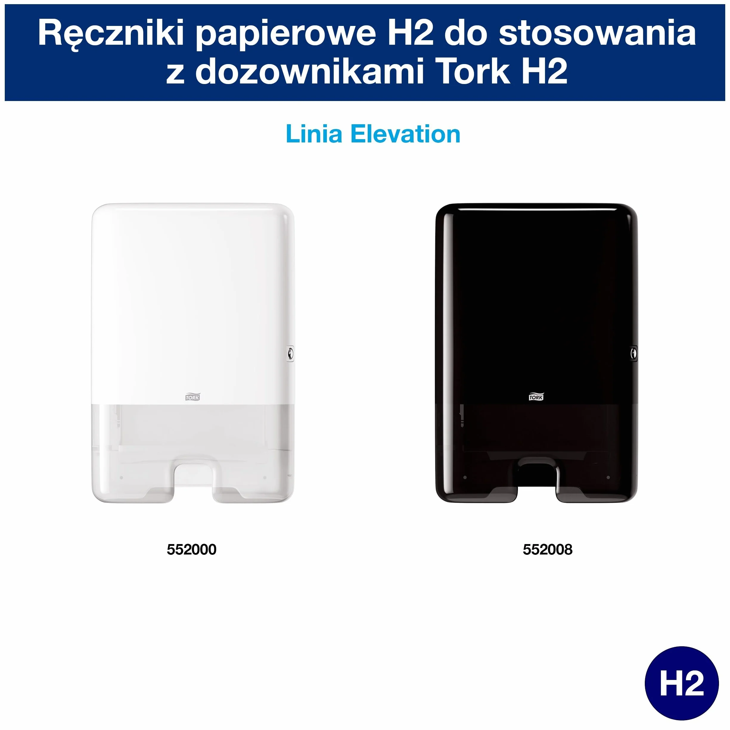 Tork Xpress miękkie ręczniki Multifold H2 białe 2-warstwowe QuickDry 21x110 odcinków