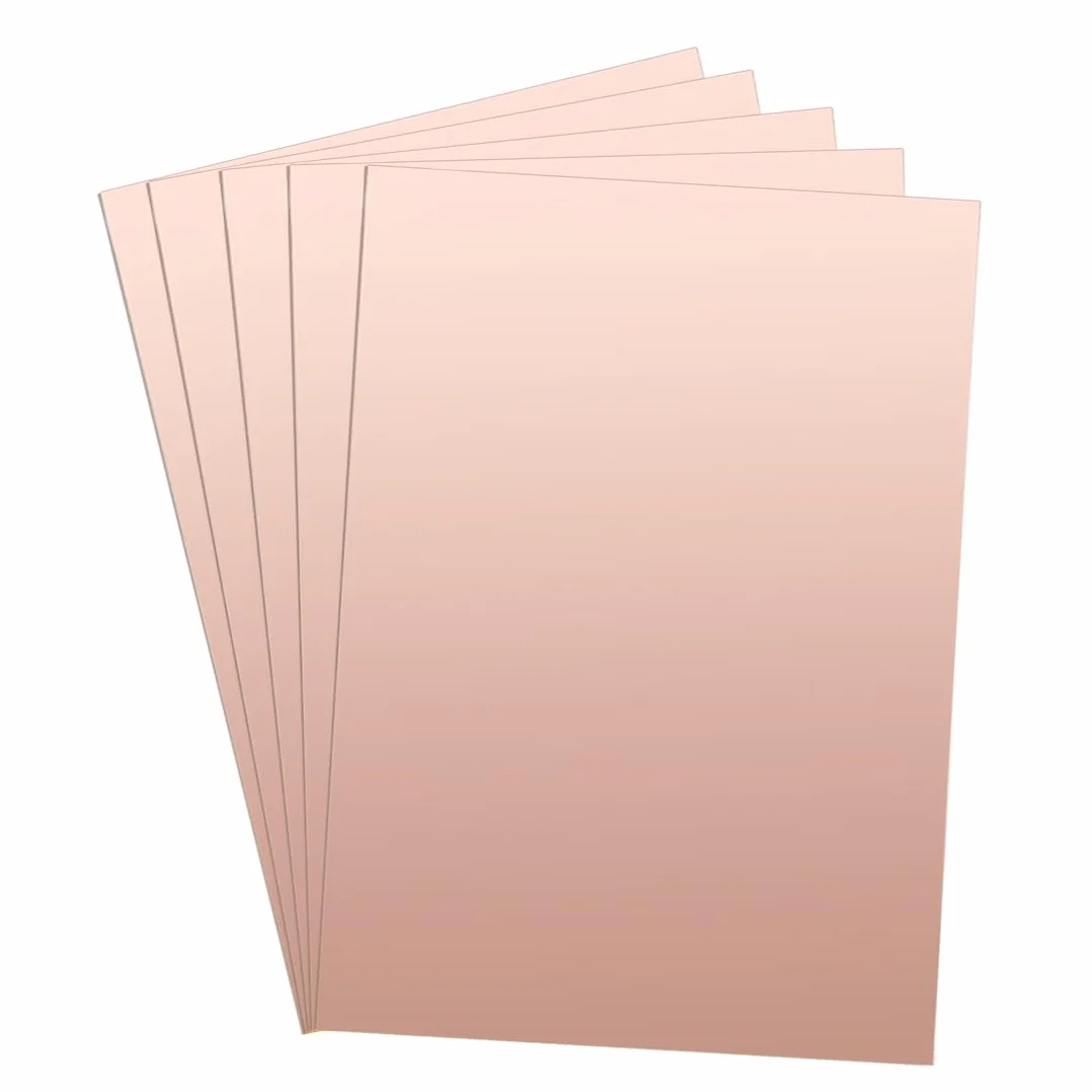 QUARKZMAN 5 sztuk 100 x 70 mm dwustronna miedź powlekana laminowana płytka PCB płytka drukowana FR4 2 mm grubość DIY prototypowanie płytka PCB