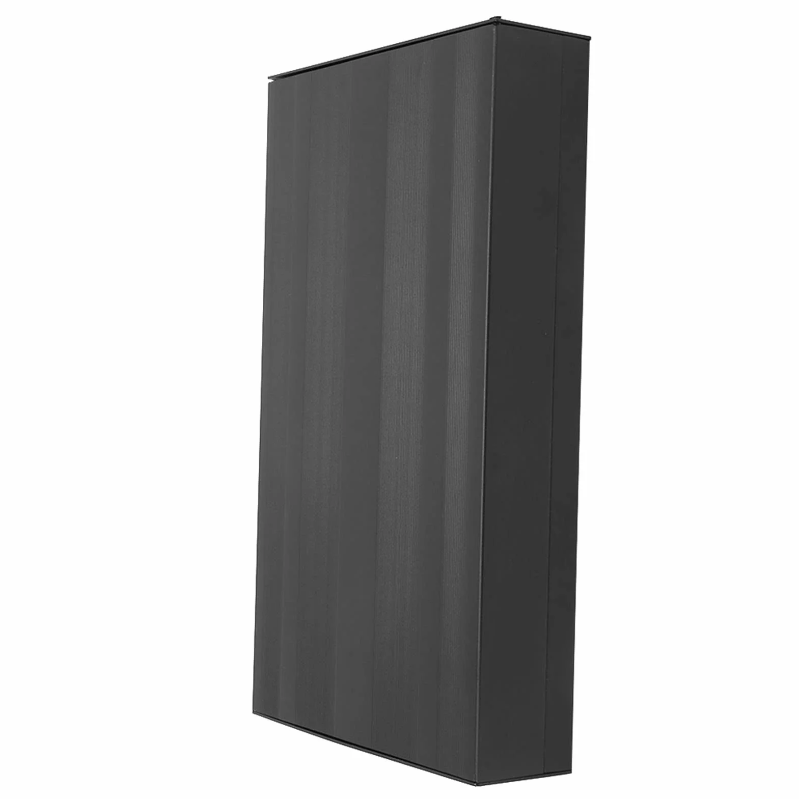 Aluminiowa Obudowa Chłodnicy Płytka Oprzyrządowania 50 X 178 X 300 mm Czarny Matowy z Zestawem Śrub