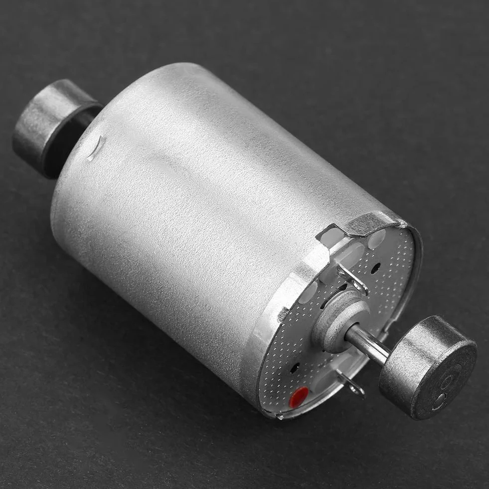 Silnik wibracyjny DC 12 V z podwójnym wałem, wysoki moment obrotowy, długość 31 mm