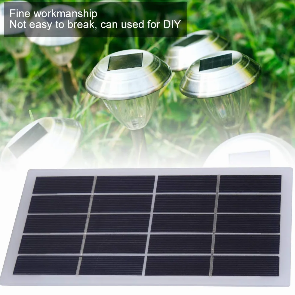 Panel Słoneczny 2W 5V Krzem Polikrystaliczny DIY 173x99mm Przenośna Ładowarka