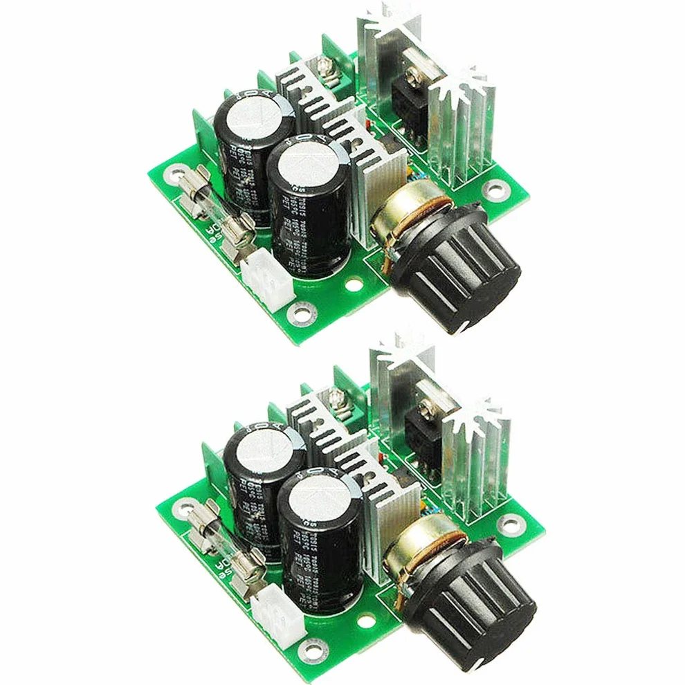 Hailege 2 szt. 12V~40V 10A PWM DC Motor Control Switch Controller Napięcie Regulator Ściemniacz dla Arduino