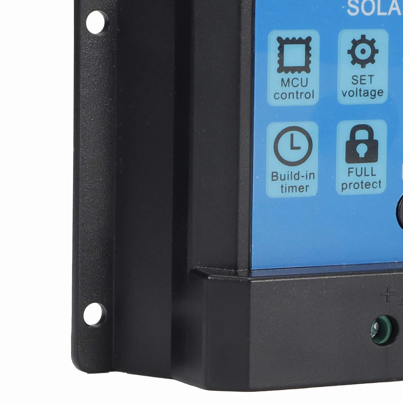 Sterownik Solarny OffGrid 12V/24V z Wyświetlaczem LCD, Regulowanymi Parametrami, Zabezpieczeniem Nadprądowym, śledzeniem Maksymalnej Mocy dla Systemu Fotowoltaicznego PWM (30A)