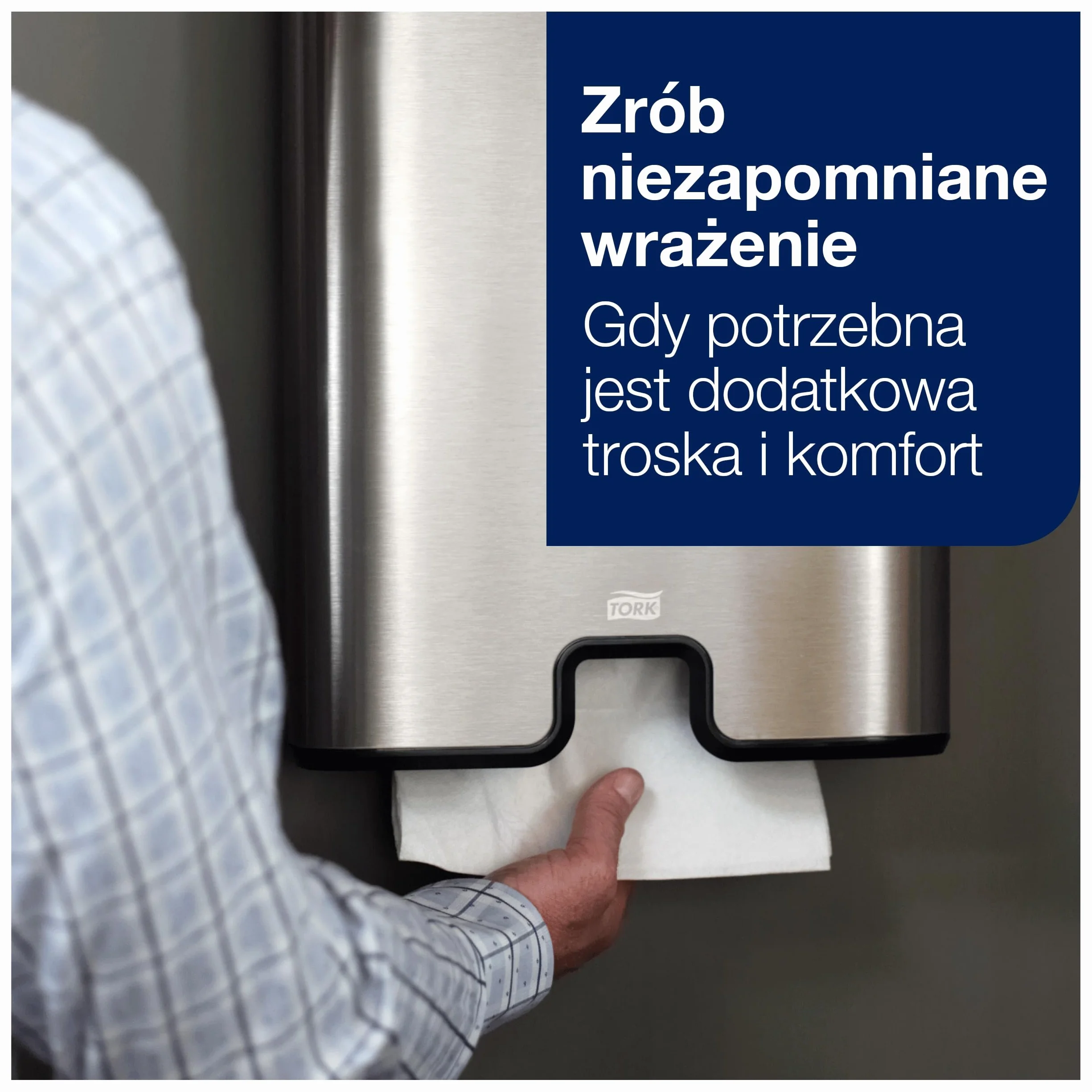 Tork Xpress miękkie ręczniki Multifold H2 białe 2-warstwowe QuickDry 21x110 odcinków