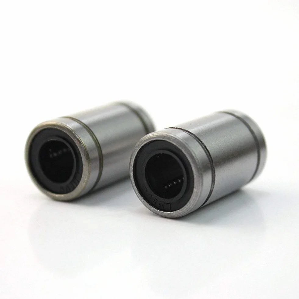 DollaTek LM8UU 8 x 15 x 24 mm dwustronna gumowa uszczelka liniowe łożysko kulkowe 10 szt.