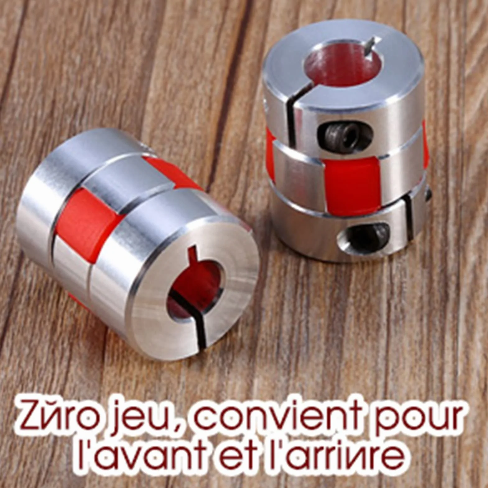 Elastyczne sprzęgło wału 8 mm x 10 mm śliwkowe CNC złącze enkodera silnika krokowego