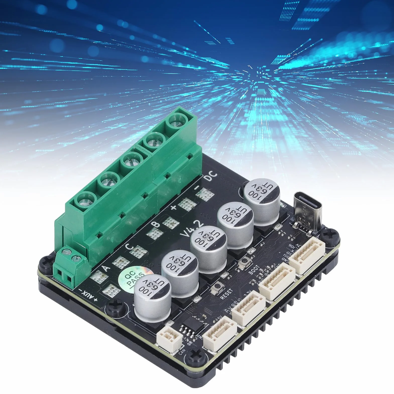 Fdit ODESC V4.2 Serwomotor Controller BLDC 8-56V 120A do Sterowania Robotów i Przemysłowy