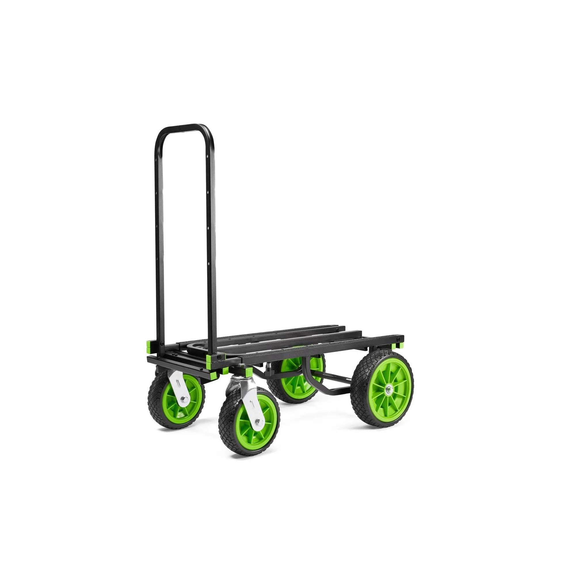 Gravity CART L 01 B – wózek wielofunkcyjny (duży), wózek platformowy o nośności do 170 kg, składany, czarny