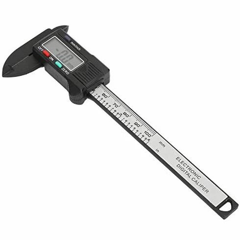 Suwmiarka cyfrowa 0-100 mm z tworzywa sztucznego LCD automatyczne wyłączanie