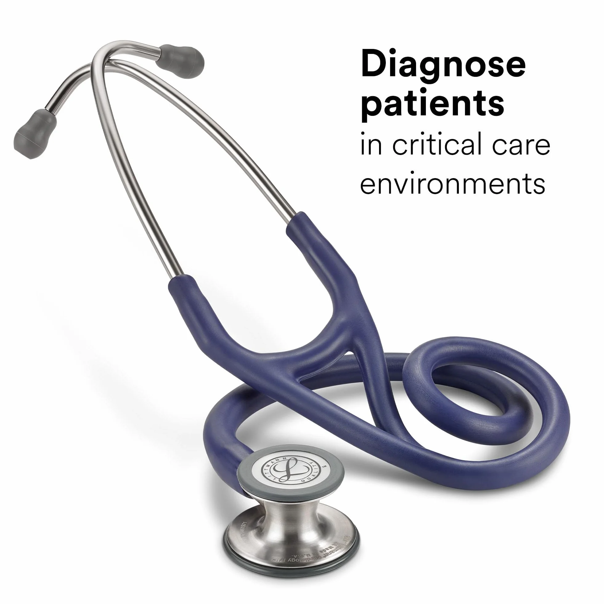 3M Littmann Cardiology IV Stetoskop diagnostyczny 6187C, stal nierdzewna, Midnight Blue