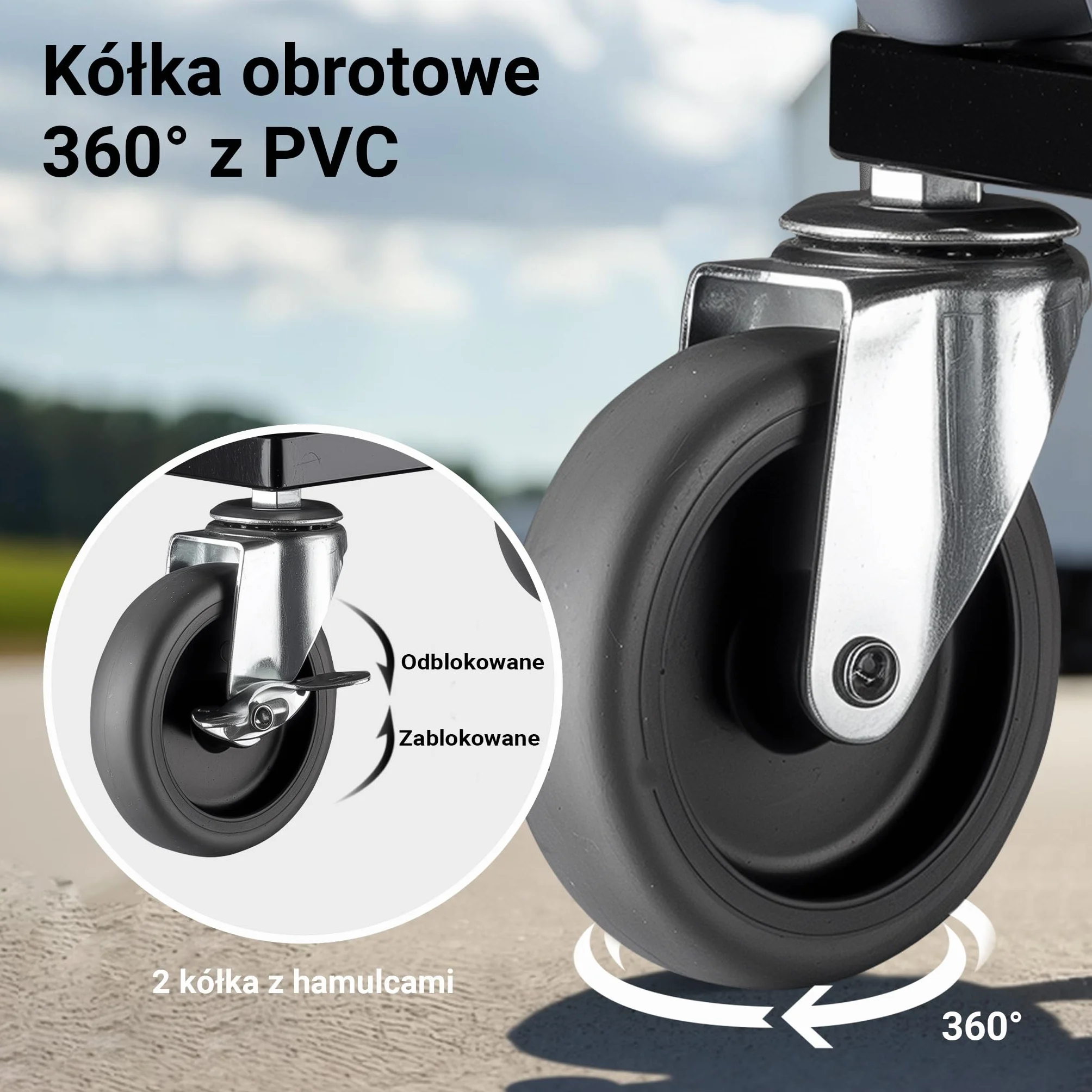 Wiltec Taboret warsztatowy do 120kg z dwoma pojemnikami i szufladą na narzędzia 53 x 38 x 38 cm do prac w warsztacie
