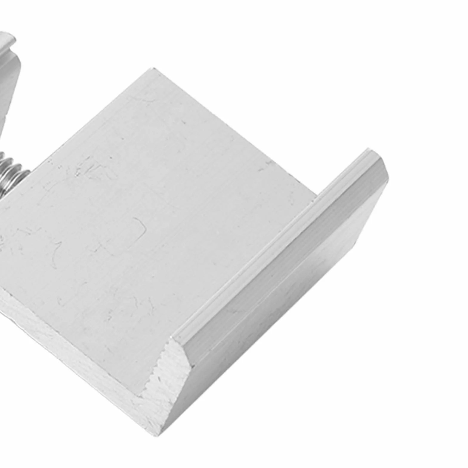 Mocowanie Panelu Słonecznego Wspornik Z Zaciski Uziemiające ze Stopu Aluminium PV Montażowe Zaciski Boczne 35mm
