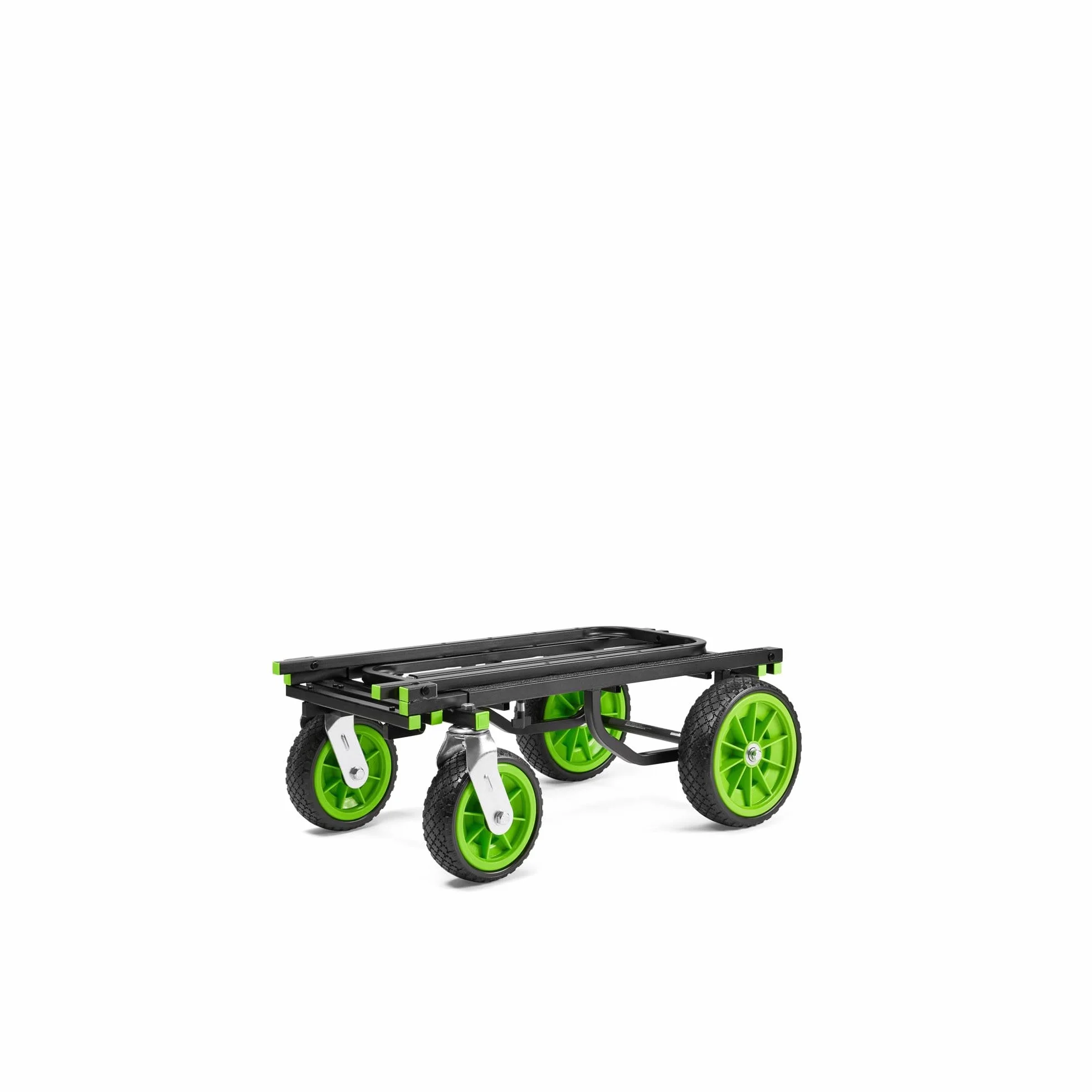 Gravity CART L 01 B – wózek wielofunkcyjny (duży), wózek platformowy o nośności do 170 kg, składany, czarny