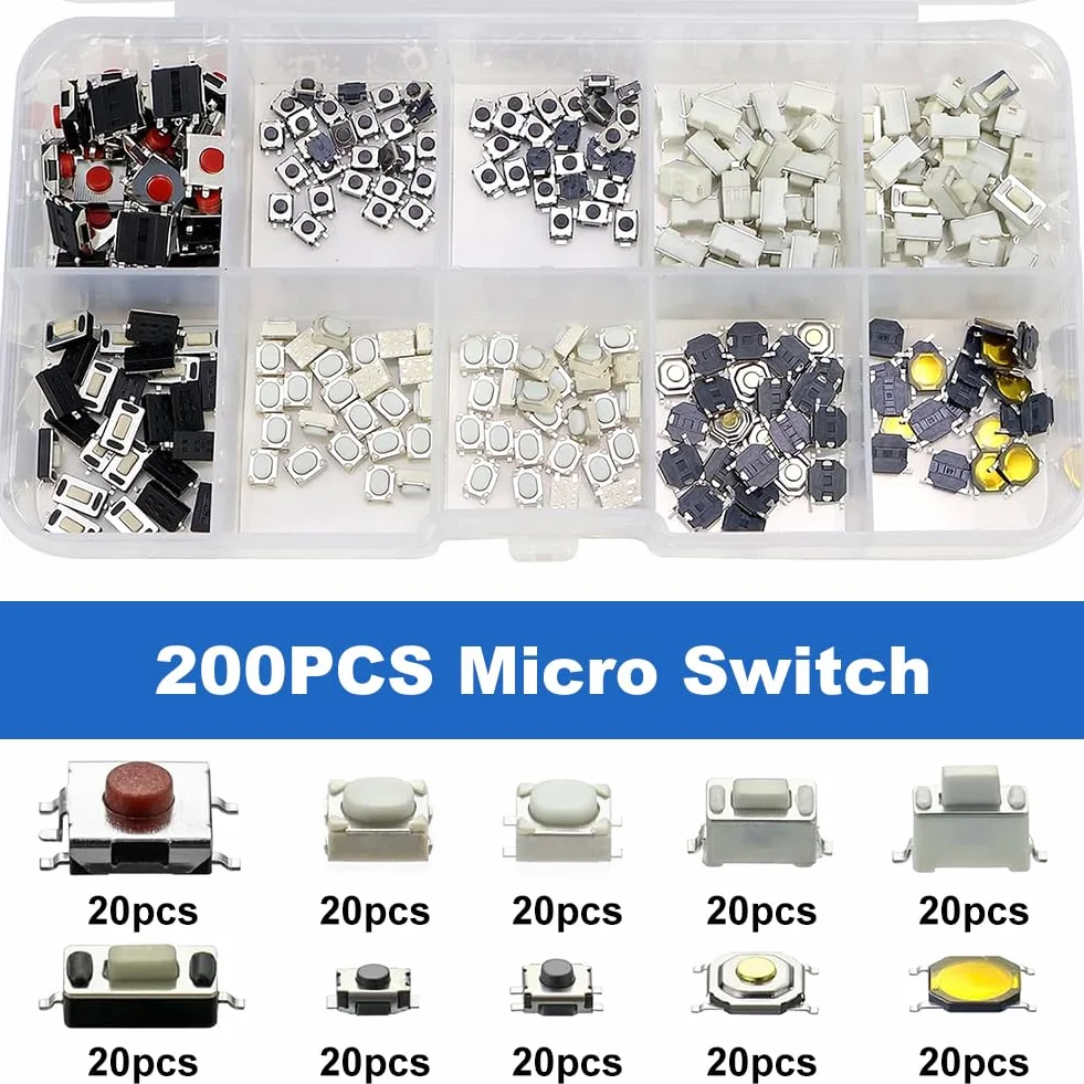Mikroprzełącznik Momentary Tact Assortment Kit