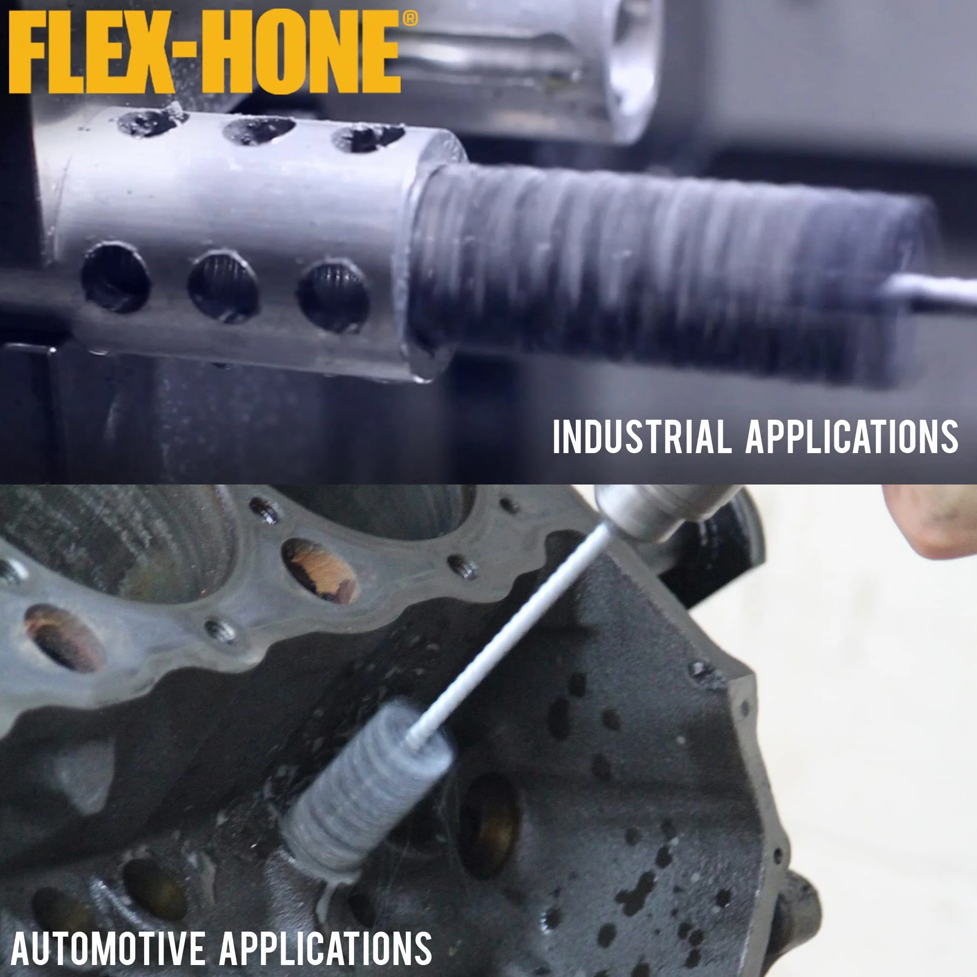Brush Research FLEX-HONE Cylinder Hone, seria BC, ścierny z węglika krzemu, 2-7/8" (73 mm), rozmiar ziarnistości 120