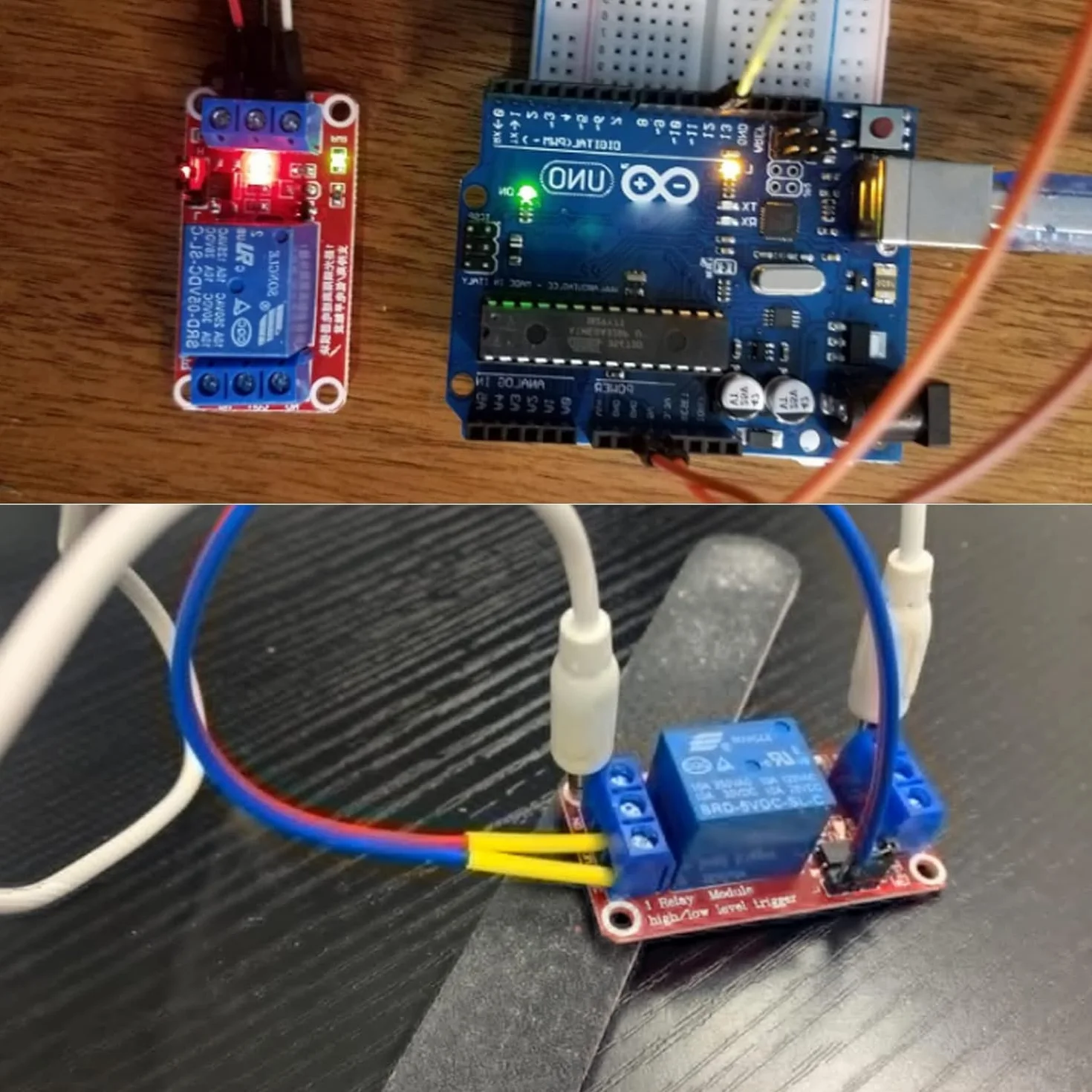 RUNCCI-YUN 5 sztuk moduł przekaźnika 1-kanałowy 5V z transoptorem High Low Level Trigger do Raspberry Pi Arduino