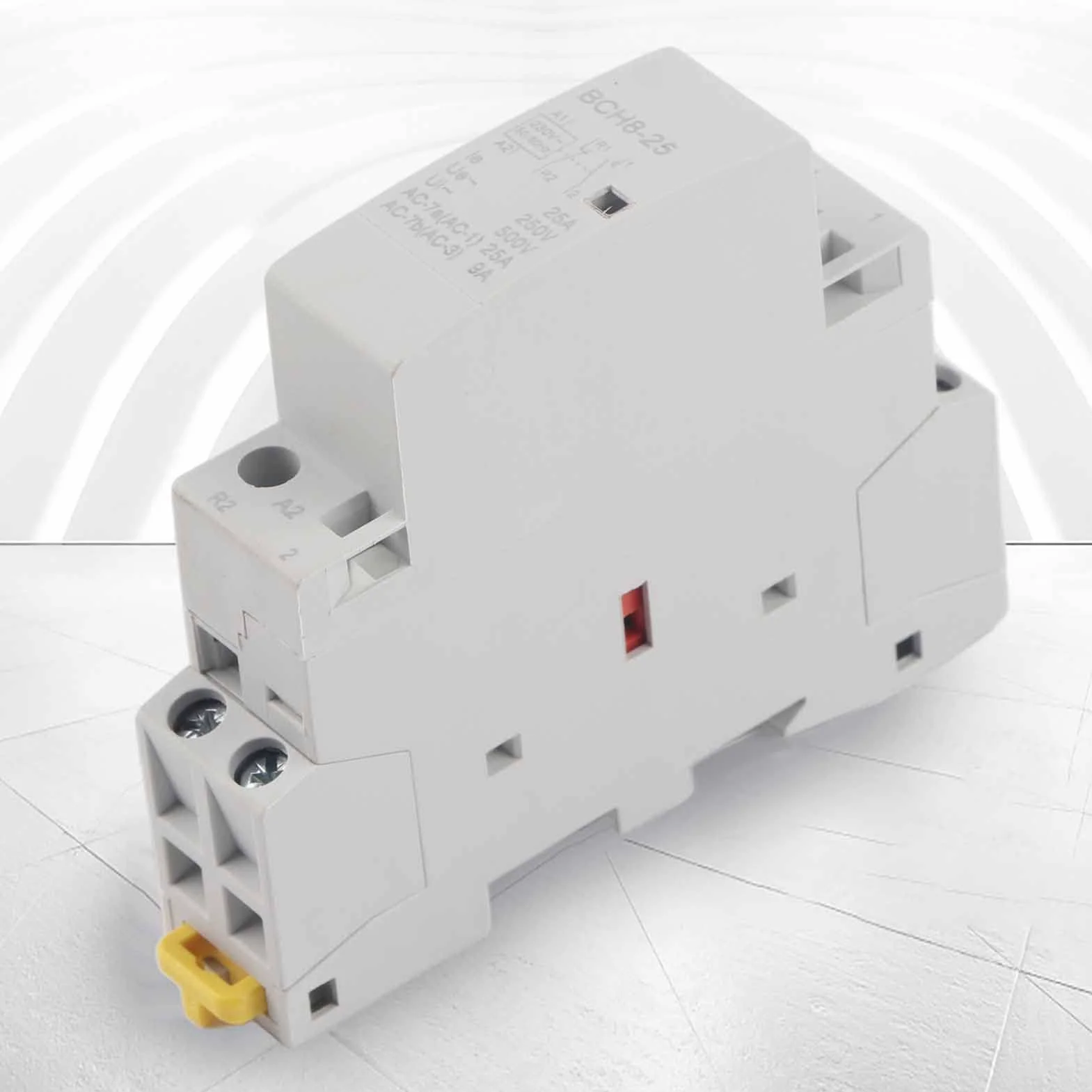 Stycznik AC 25A Stycznik domowy AC 220V 230V 2P 1NO 1NC Montaż na szynie DIN 50Hz 60HZ