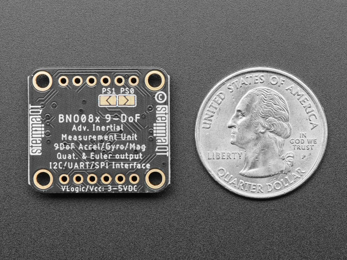 Adafruit 9-DOF Orientation IMU Fusion Breakout, BNO085 (BNO080), STEMMA QT/Qwiic, 4754