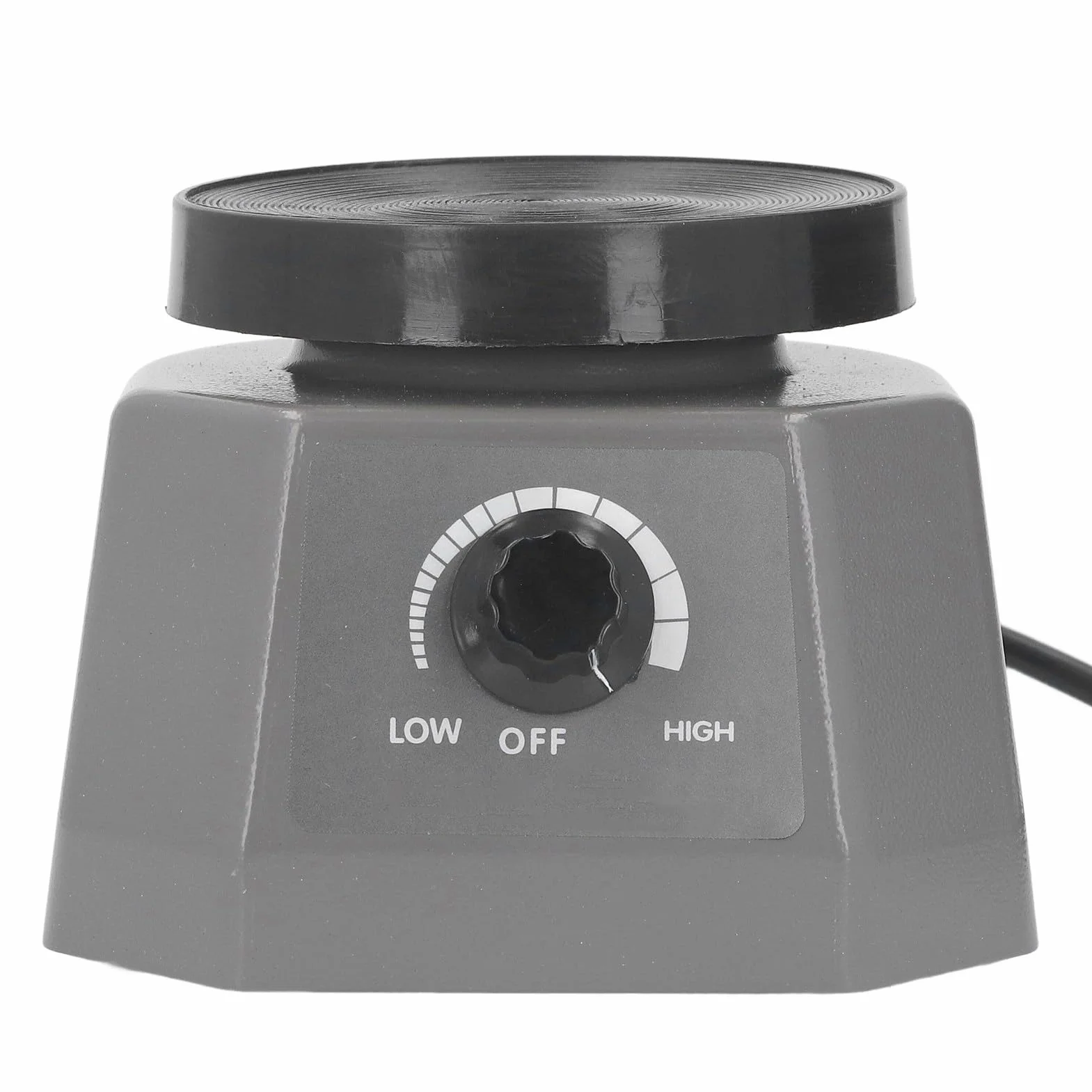 4 Cal Okrągły Oscylator Dentystyczny 100W Wibrator Laboratoryjny Shaker Gipsowa Płyta Wibracyjna Wytrząsarka do Gipsu Płyta Sprzęt Dentystyczny Maszyna do Mieszania (Wtyczka UE