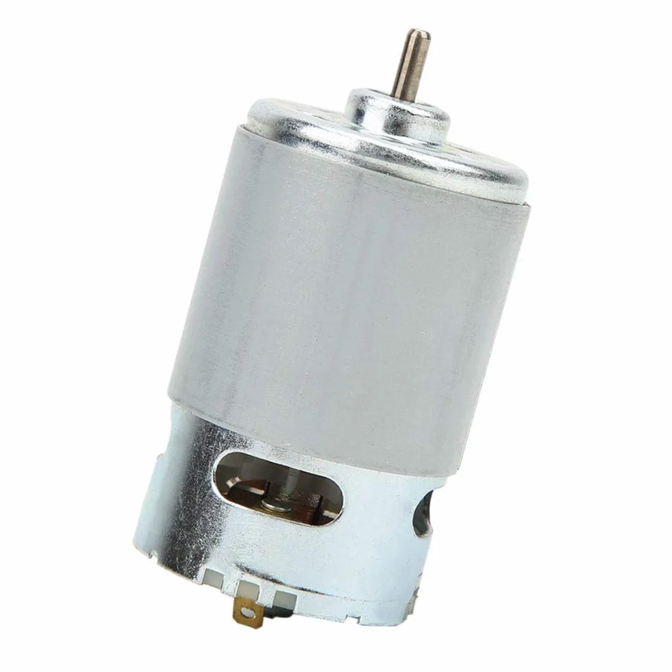 Broco Silnik 24 V, silnik elektronarzędzia elektryczna zabawka samochody silnik silnik RS-550 mikrosilnik DC 12-24 V 22000 obr./min do różnych akumulatorowych wiertarek ręcznych