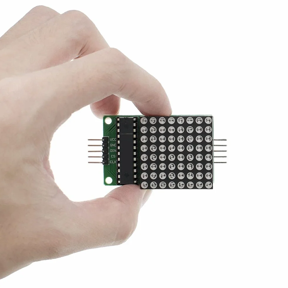 DollaTek DOT Matrix 7219 modu? MCU zestaw do sterowania wy?wietlaczem LED do Arduino DIY