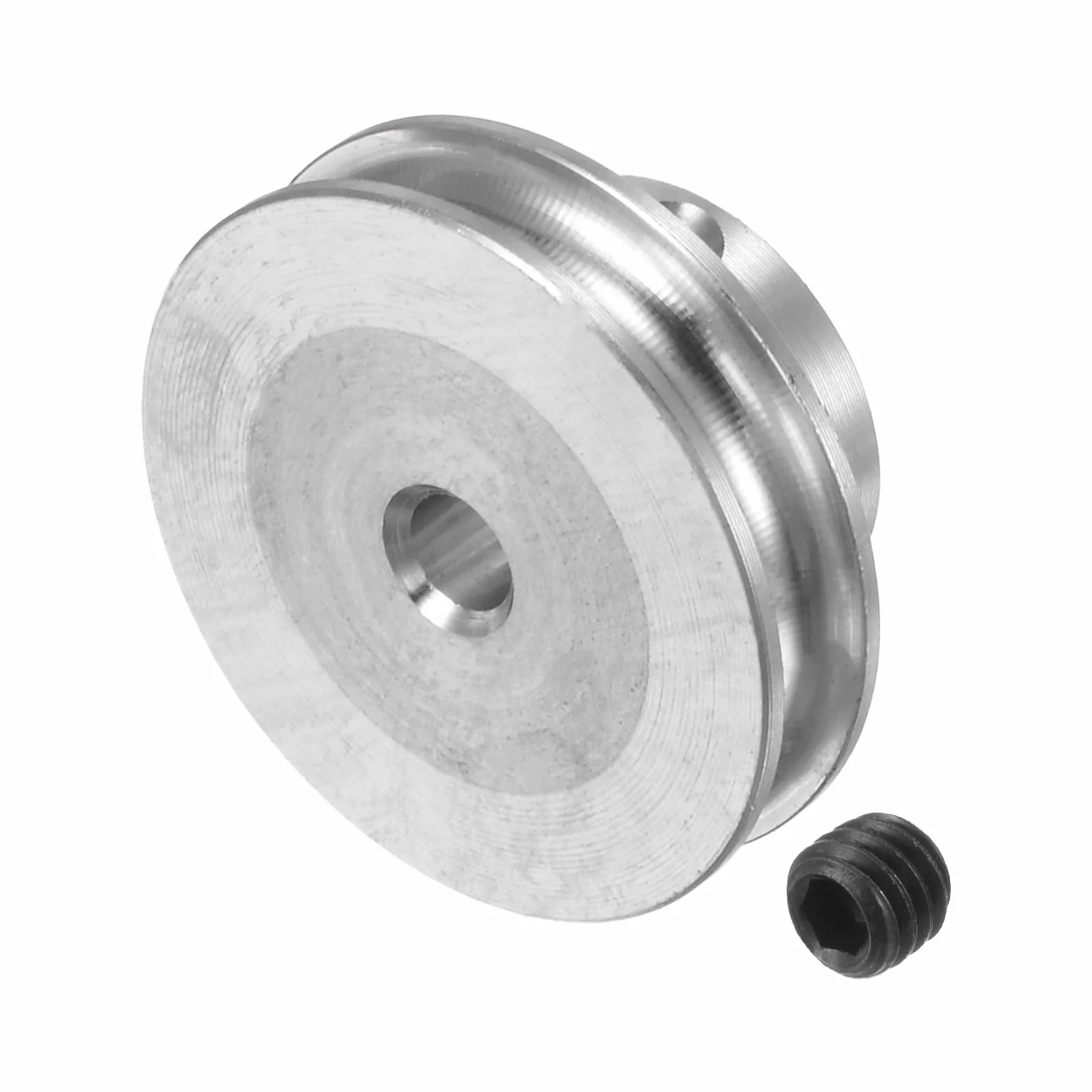 QUARKZMAN 3,17 mm koło pasowe V ID 20 mm OD stop aluminium do okrągłego paska PU 3 mm