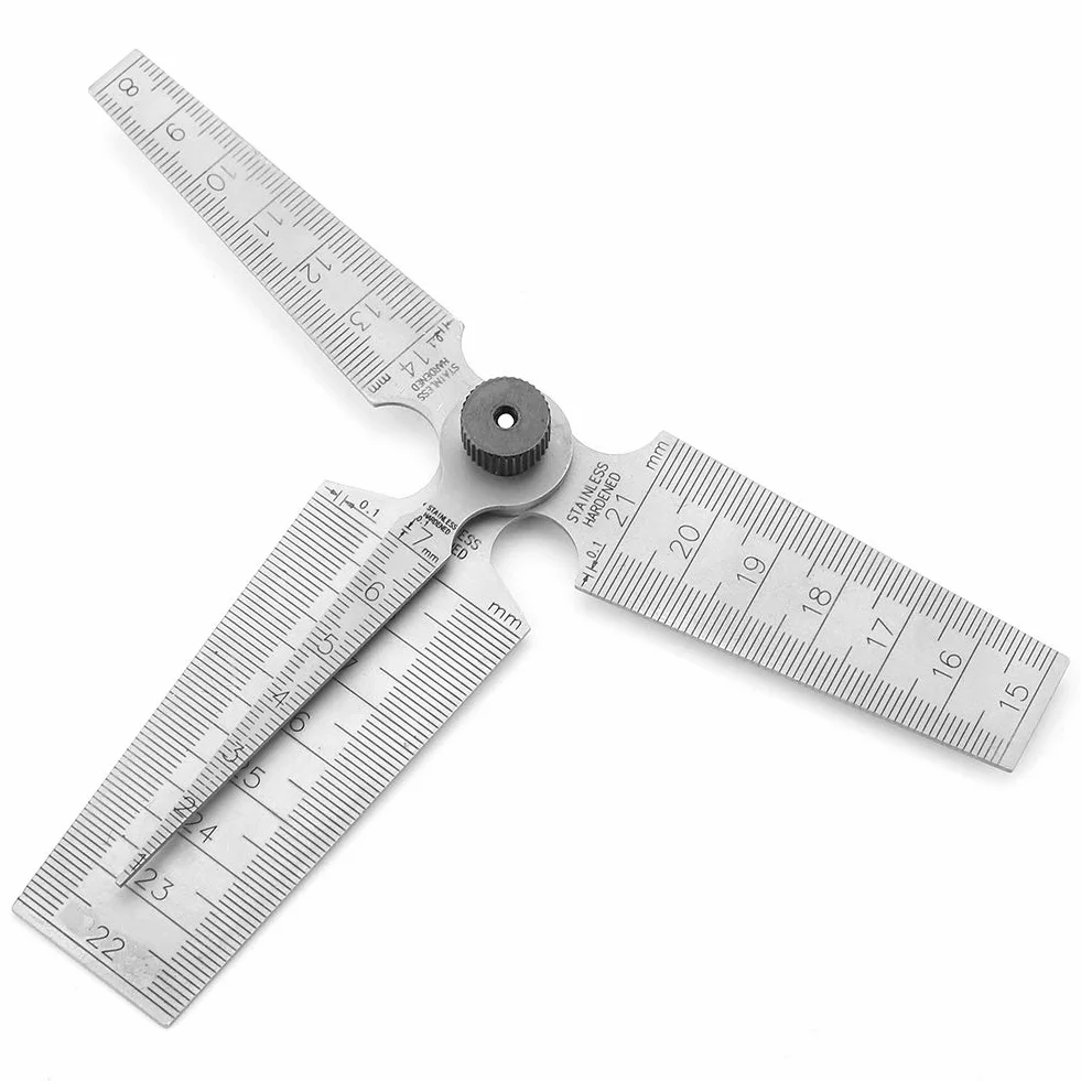 1 Zestaw Szczelinomierzy ze Stali Nierdzewnej, 1-29 Mm Szczelinomierze Miernik Stożkowy Linijka Narzędzie Pomiarowe Klin Miernik Szczeliny Drzwi Przeciwpożarowych Metryczny