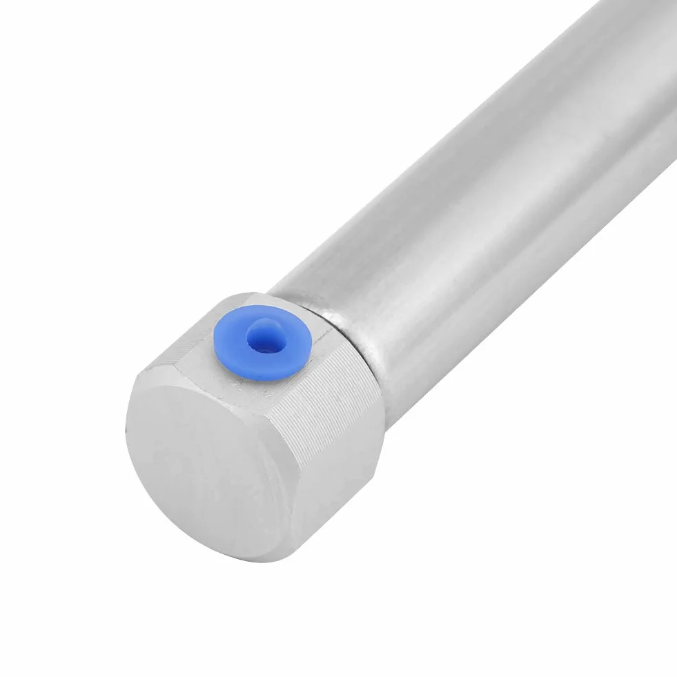 Mini Cylinder Pneumatyczny, CDJ2B Mini Cylinder Pneumatyczny, Stal Nierdzewna 10 Mm Otwór i 75 Mm Skoku Pojedynczy Pręt Siłownik Pneumatyczny Dwustronnego Działania