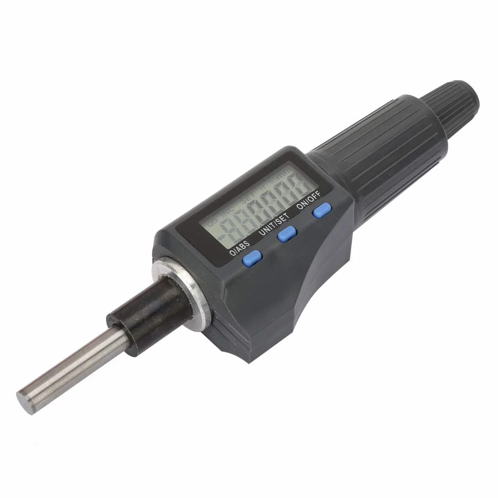 0.001mm Głowica Mikrometryczna Cyfrowa Głowica Pomiarowa z Mikrometrem 0-25mm Mikrometr Elektroniczny Głowica Podporowa Konwersja