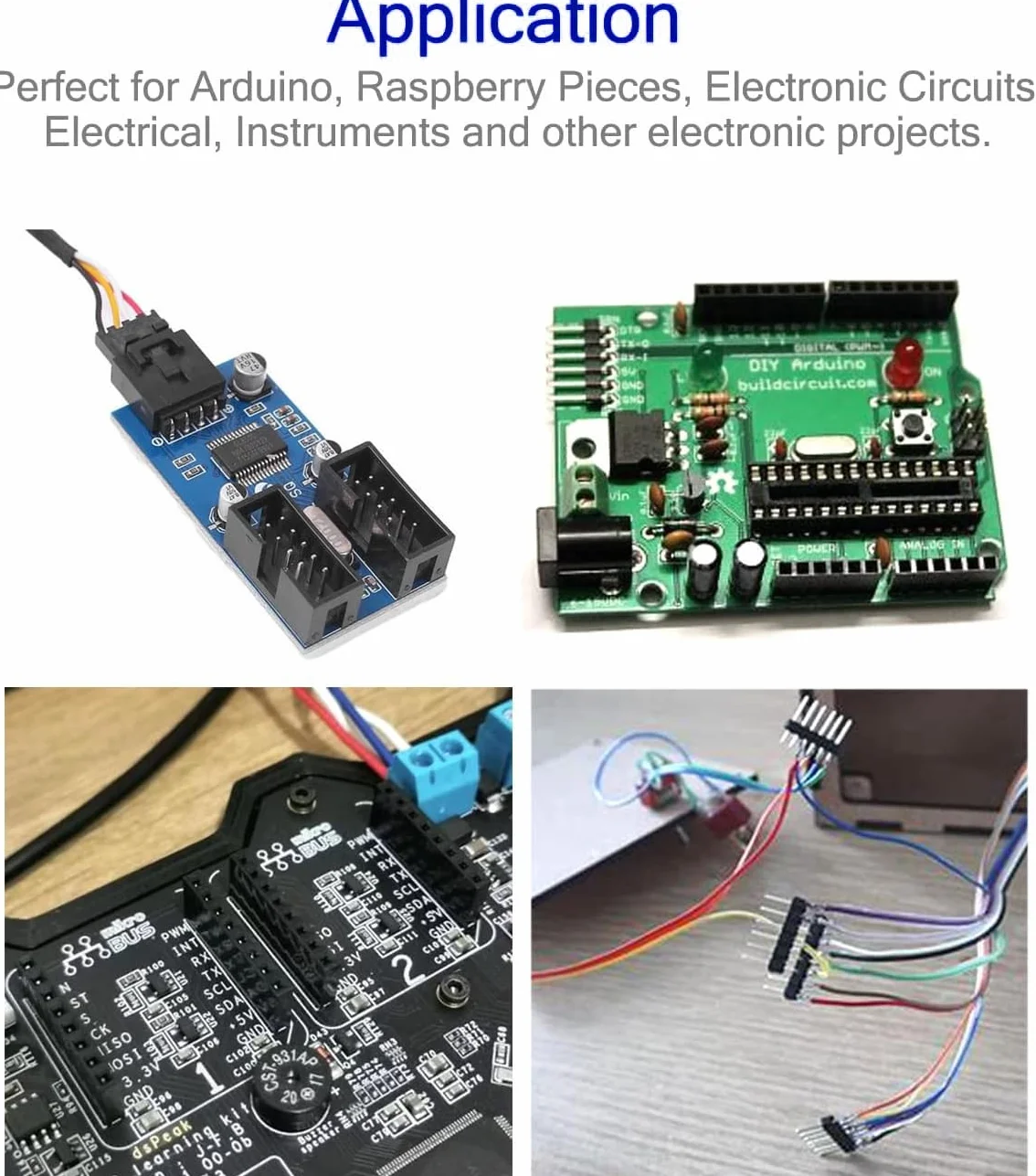 RUNCCI-YUN 60 sztuk 2,54 mm Pin Header Connector, Zestaw taśm nagłówka kołka do płytki PCB, (4/6/8/10/12/16/20/40 pinów) dla Arduino Stackable Shield