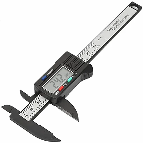 Suwmiarka cyfrowa 0-100 mm z tworzywa sztucznego LCD automatyczne wyłączanie