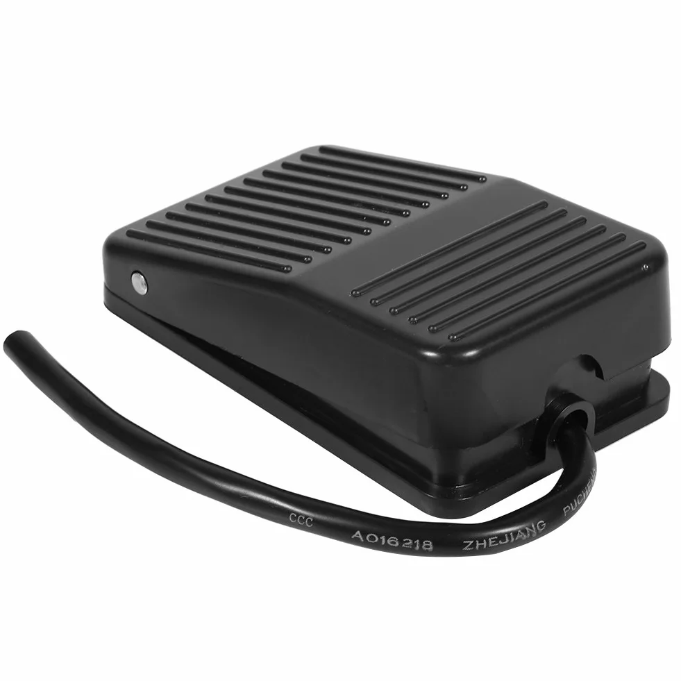 Przełącznik pedału nożnego 220 V 380 V elektryczny sieciowy mechaniczny z kablem 10 cm