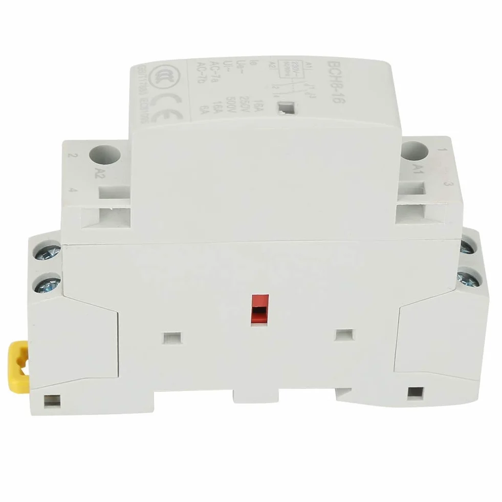 Stycznik AC 16A 2NO 220V/230V 50/60Hz na szynę Din