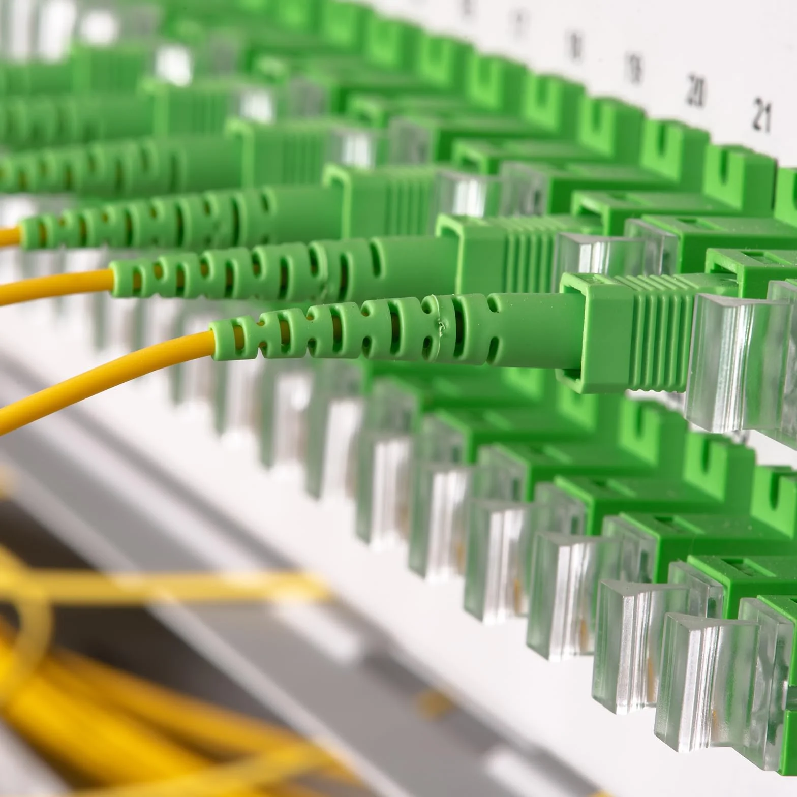 QUARKZMAN Łącznik światłowodowy ST do ST UPC pojedynczy moduł prosty adapter ST-ST UPC do sieci internetowej Złącze 10 szt