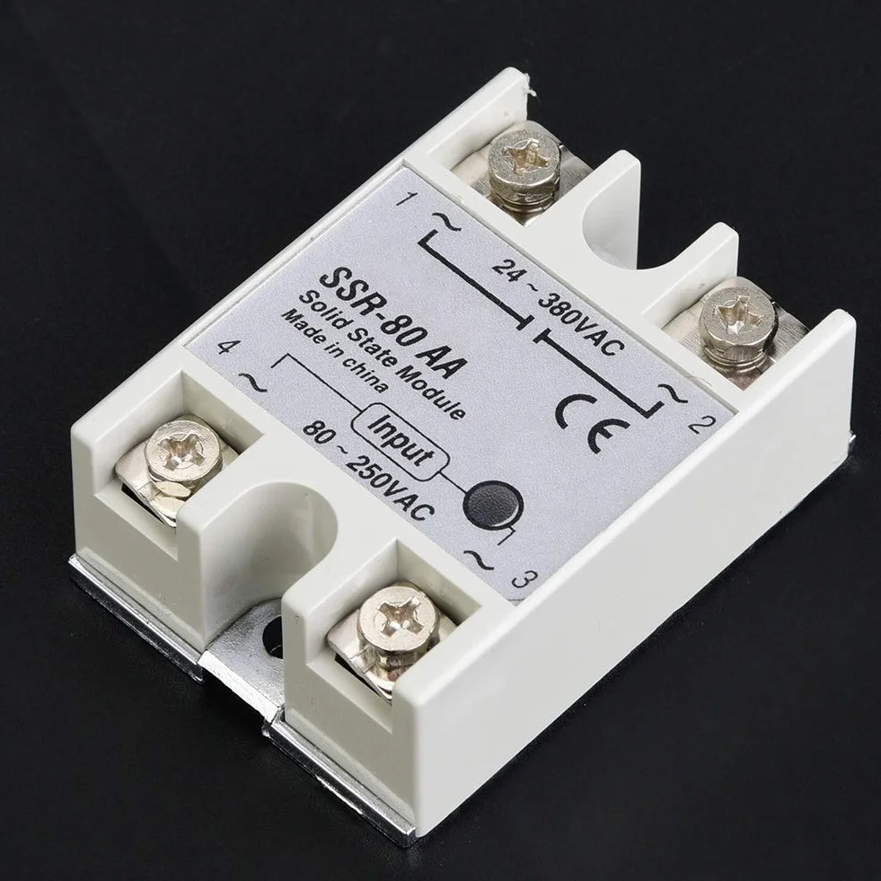 Ssr, Ssr 40A przekaźnik, SSR, przekaźnik półprzewodnikowy 80A jednofazowy przekaźnik półprzewodnikowy Ssr 80Aa 80 250 VAC