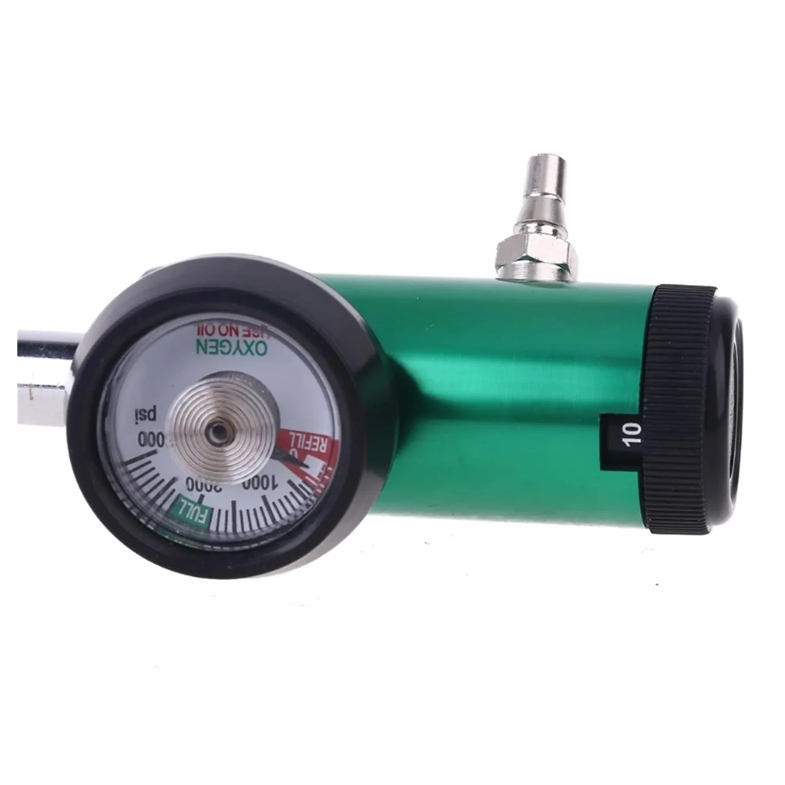 Przepływomierz, 3000psi CGA540 Regulator ciśnienia tlenu Inhalator tlenowy Przepływomierz Przepływomierz butli tlenowej do klinik szpitalnych do wody, oleju napędowego