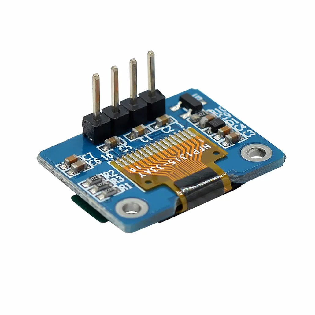 Moduł wyświetlacza OLED 0,42 cala 72x40 I2C 3,3V biały 2 sztuki