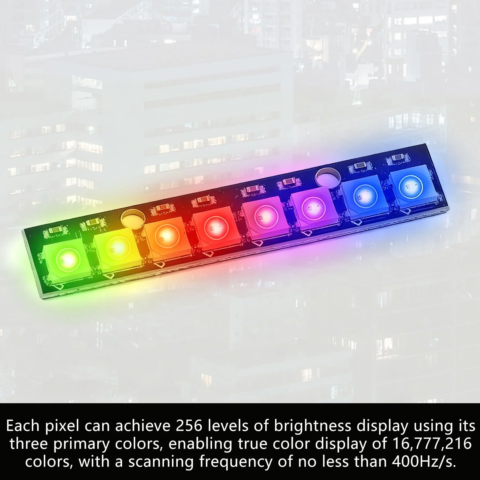 Joycabin 10 sztuk 8 bitów WS2812 moduł RGB LED, 5050 LED, wbudowany sterownik, kolorowe światło, płyta rozwojowa kompatybilna z Arduino Raspberry Pi ESP32