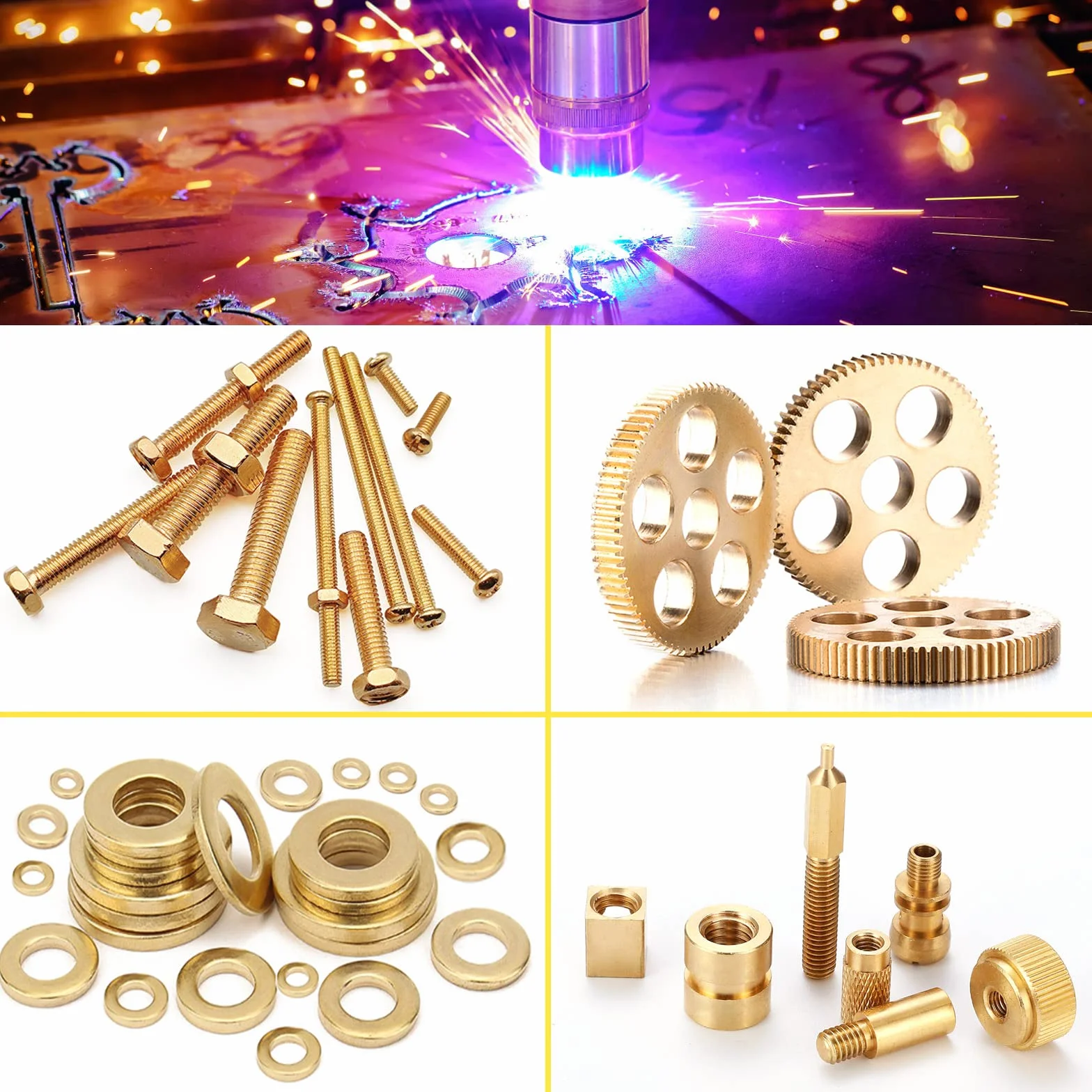 Blacha mosiężna, złota, metalowa blacha, mosiężna blacha, cienka blacha, do majsterkowania, cięcia, rzemiosła, obróbki metalu, 0,03 mm x 100 mm